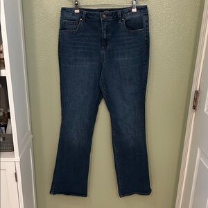 d. jeans Dark Blue Bootcut Flare Jeans